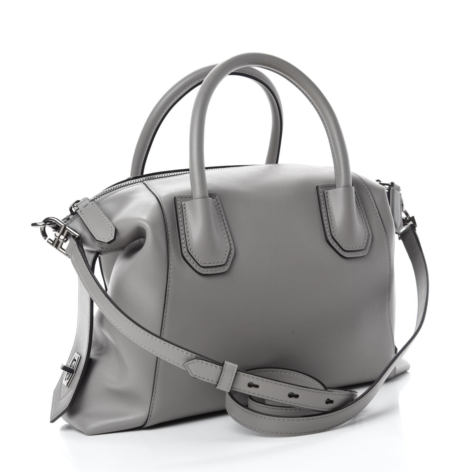 Givenchy Calfskin Small Soft Antigona Pearl Grey 3 of 9