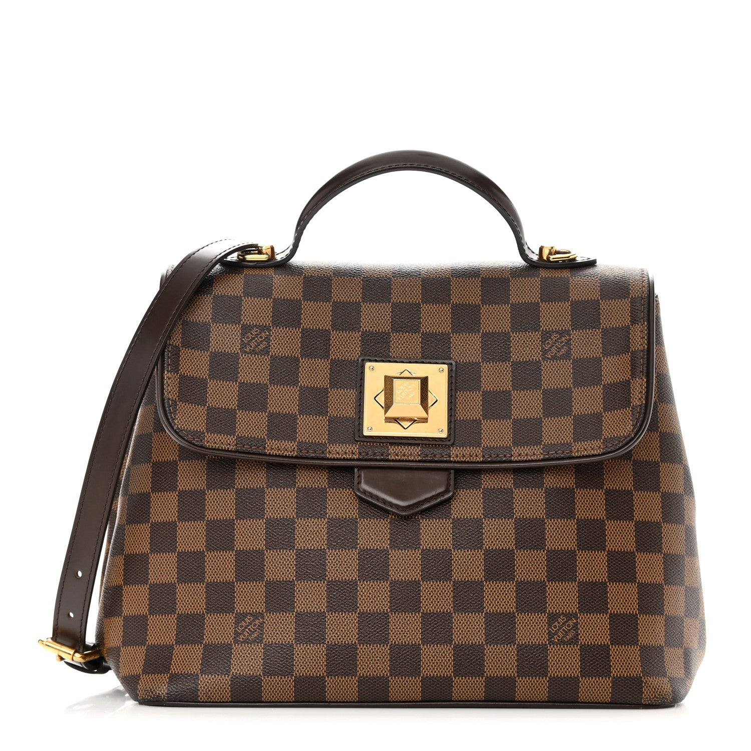 Louis Vuitton Damier Ebene Bergamo MM 1 of 14