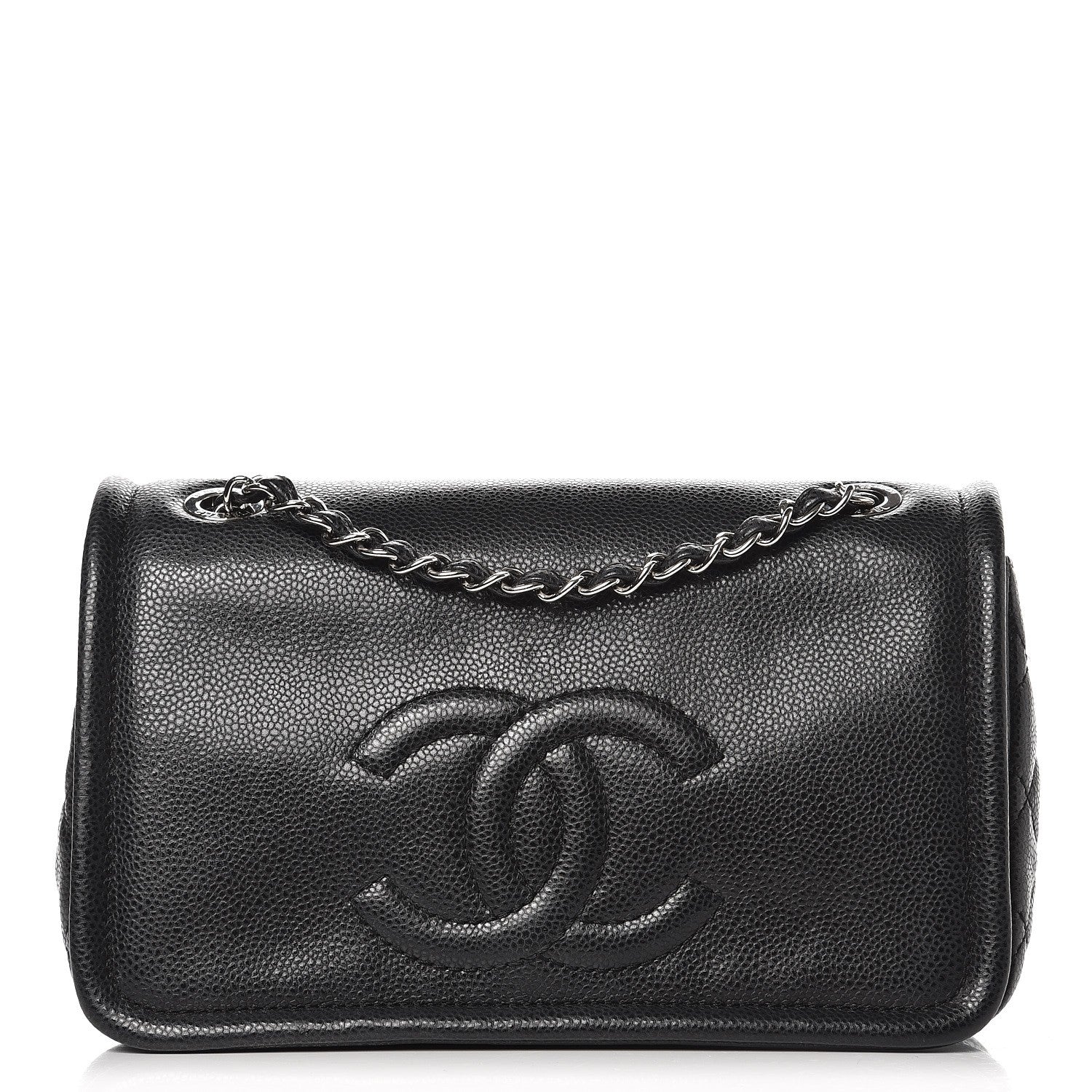 Chanel Caviar Medium Timeless CC Flap Black 1 of 9