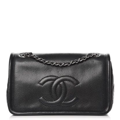 Chanel Caviar Medium Timeless CC Flap Black 1 of 9