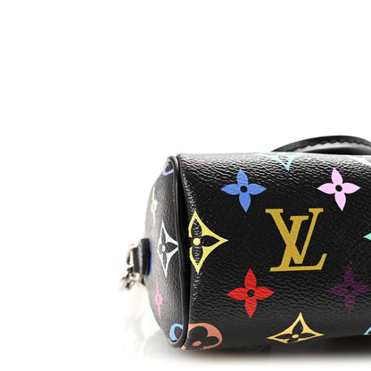 Louis Vuitton LV X TM Monogram Multicolor Nano Speedy Black 8 of 10