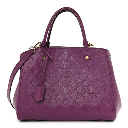 Louis Vuitton Empreinte Montaigne MM Amethyste 1 of 12