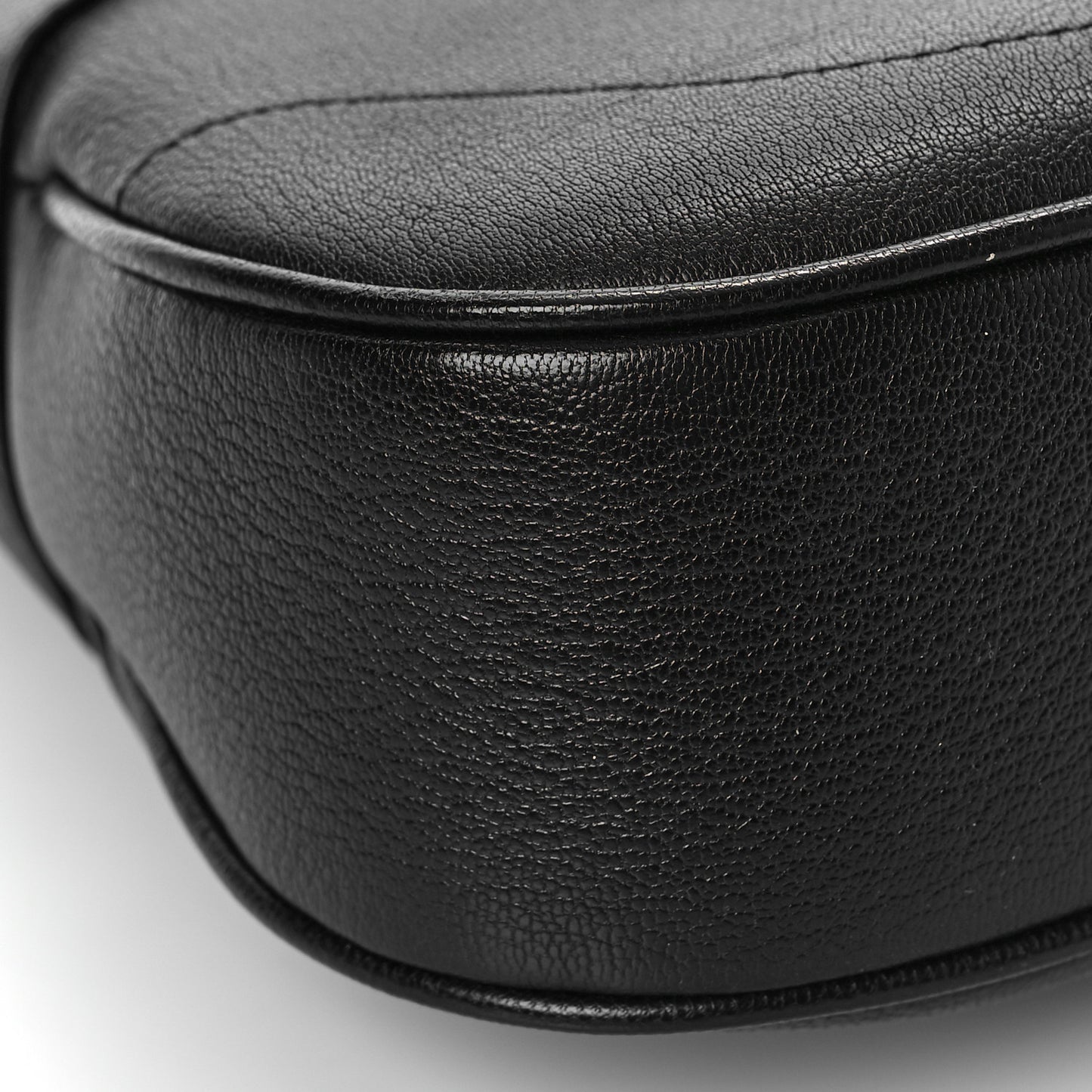 Goatskin Small Aphrodite Shoulder Bag Black