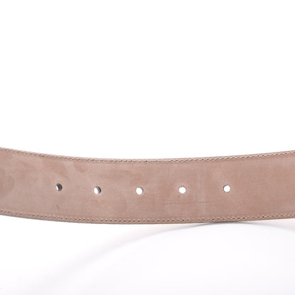 Gucci Calfskin Interlocking G 37mm Belt 85 34 Camelia 6 of 6