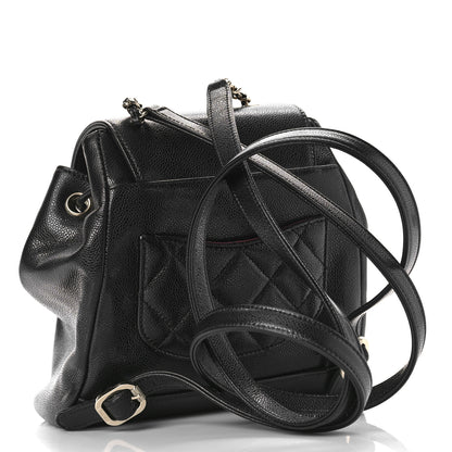 Chanel Caviar Quilted Mini Business Affinity Backpack Black 3 of 11