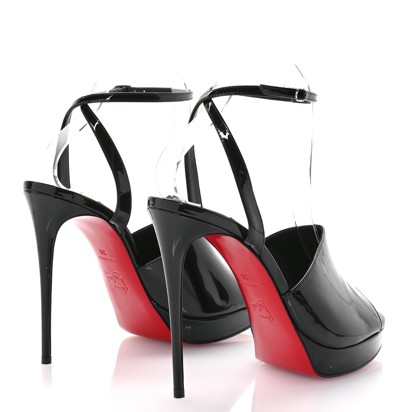 Patent Miradona 120 Sandals 38 Black