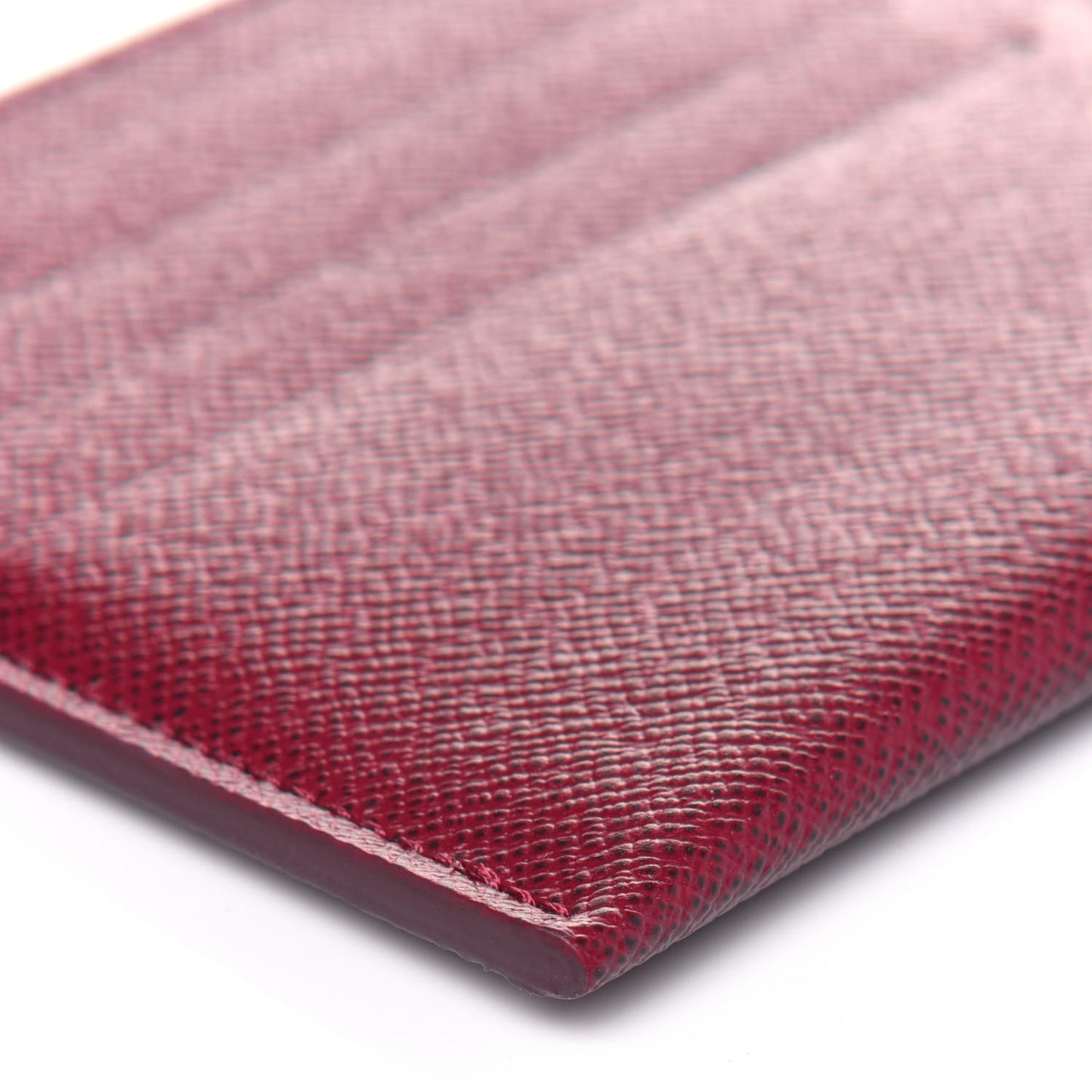 Calfskin Felicie Card Holder Insert Fuchsia