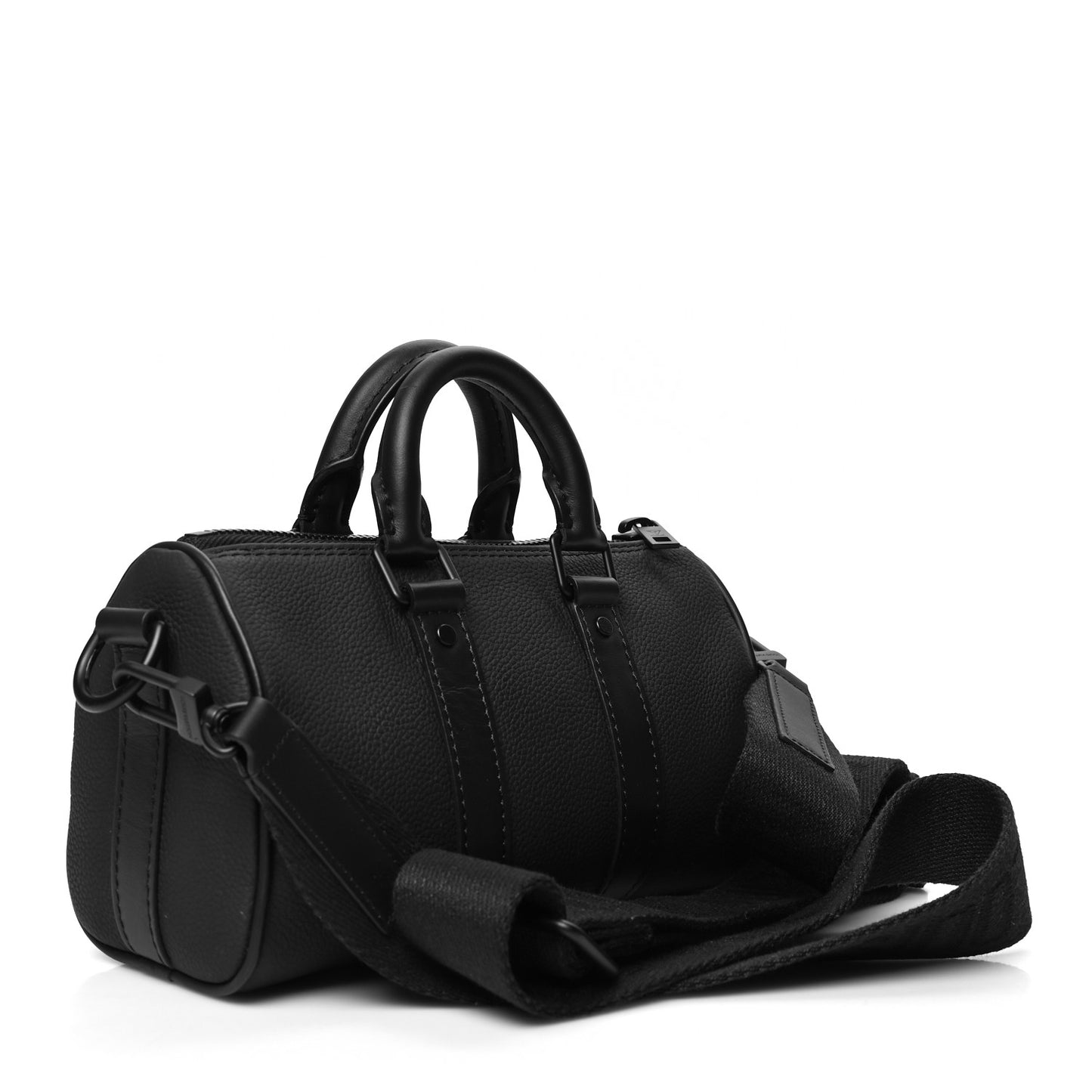 Grained Calfskin Aerogram Keepall XS Black