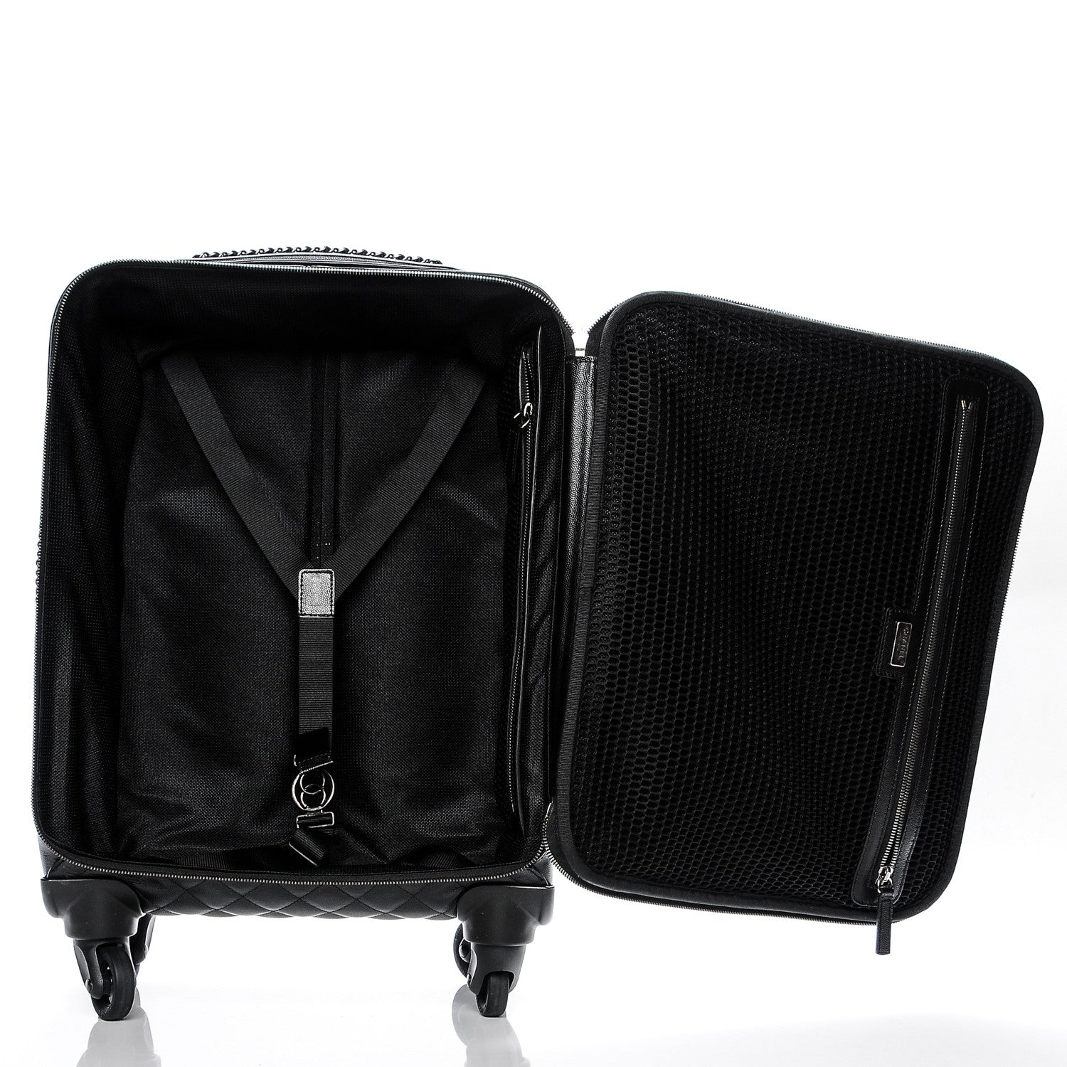 Chanel Caviar Quilted Coco Case Trolley Black 5 of 9