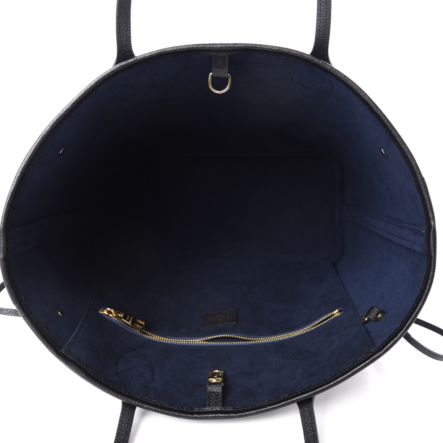 Louis Vuitton Empreinte Monogram Giant Neverfull MM Black 5 of 11