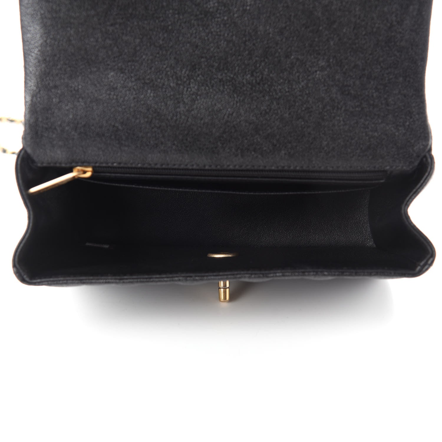 Chanel Caviar Quilted Mini Top Handle Rectangular Flap Black 5 of 11