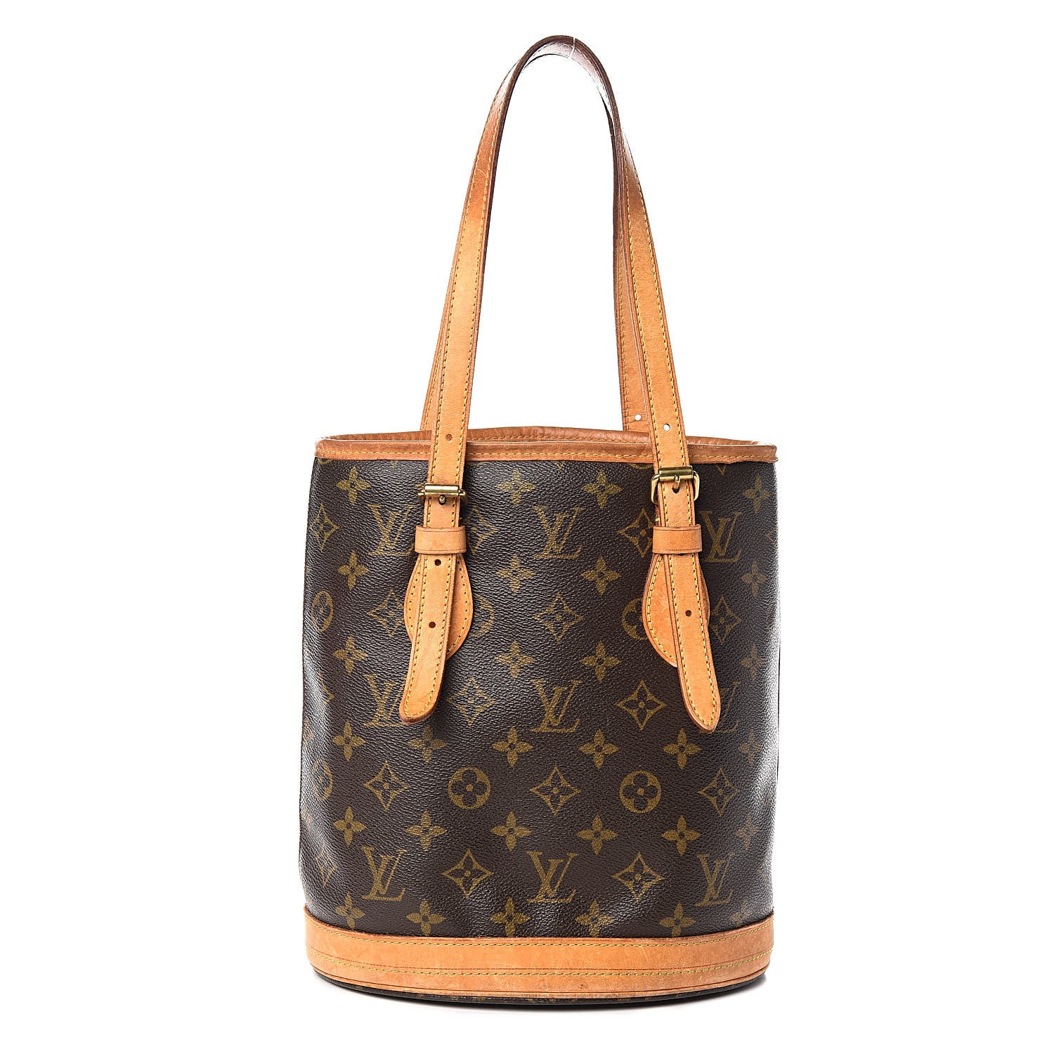 Louis Vuitton Monogram Petit Bucket 23 1 of 18
