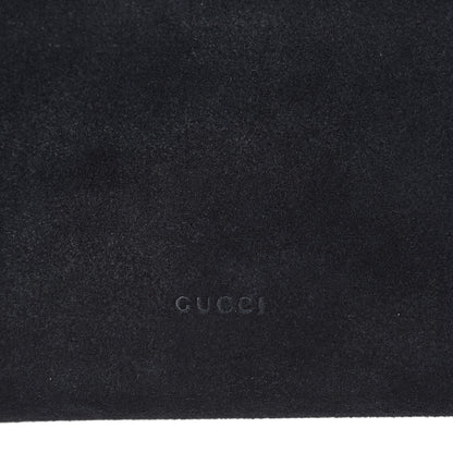 Gucci Suede Mini Dionysus Chain Wallet Black 11 of 12