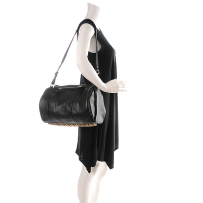 Alexander Wang Pebbled Lambskin Rocco Black Pale Gold Hardware 2 of 7