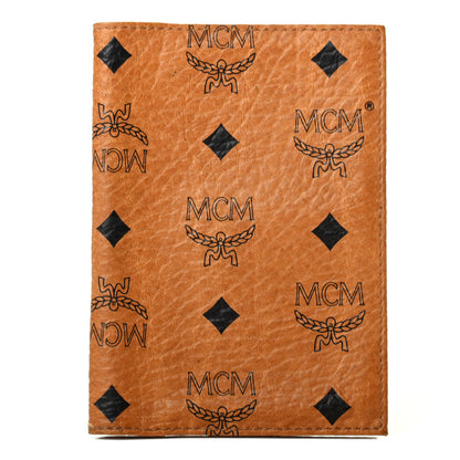 MCM Visetos Passport Holder Cognac 1 of 6