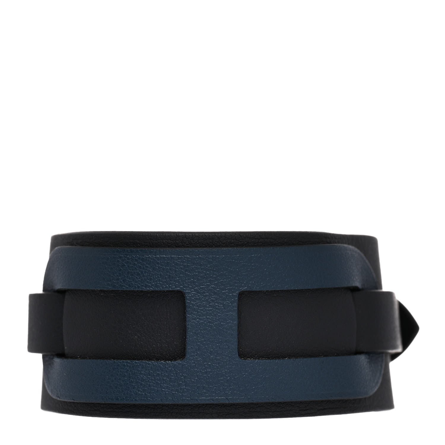 Hermes Swift Etriviere Bracelet T5 Black Bleu De Prusse 1 of 5