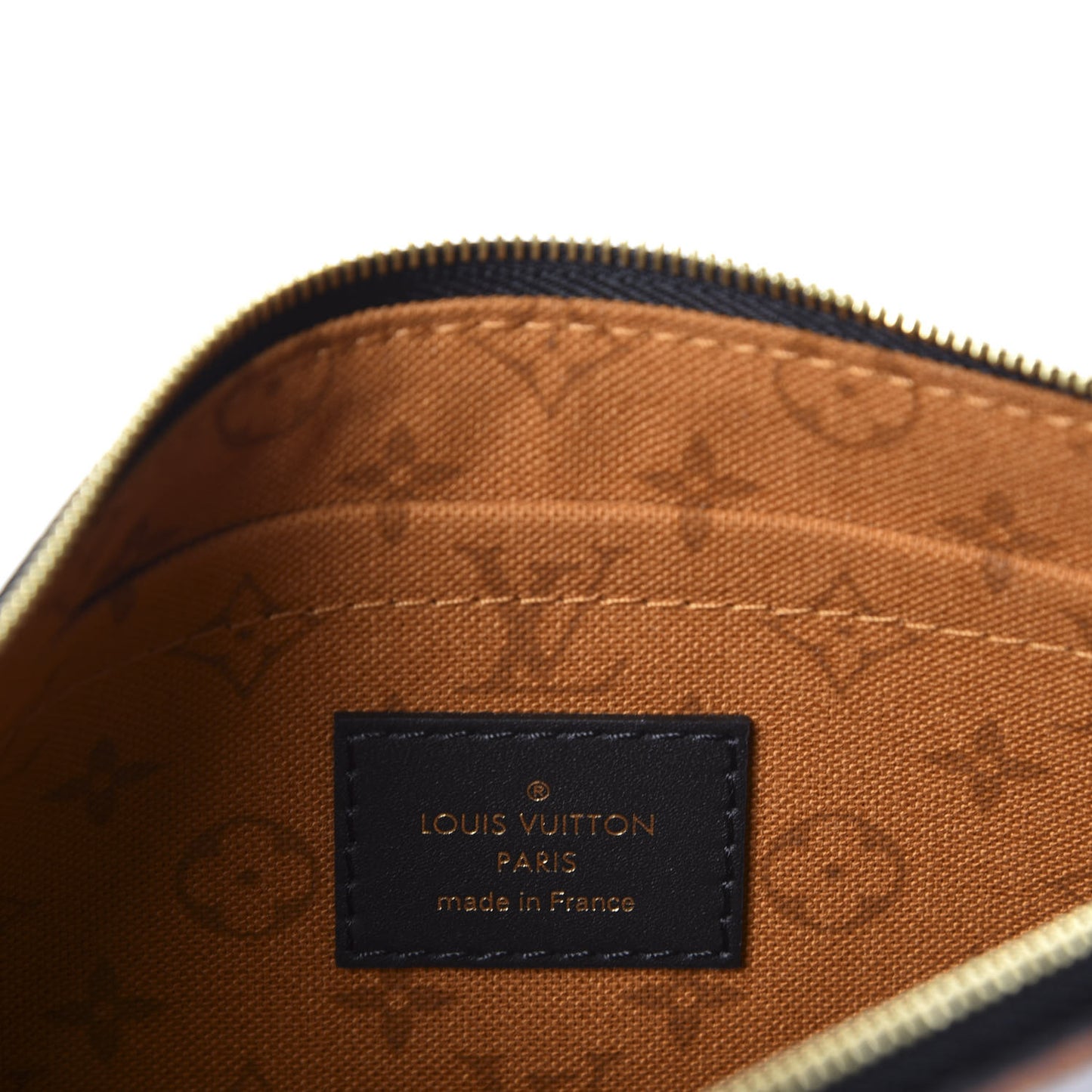 Monogram Giant Crafty Neverfull MM GM Pochette Creme Caramel