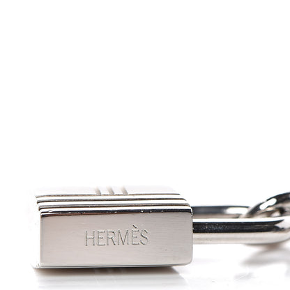 Hermes Palladium Breloque Bag Charm Silver 3 of 3