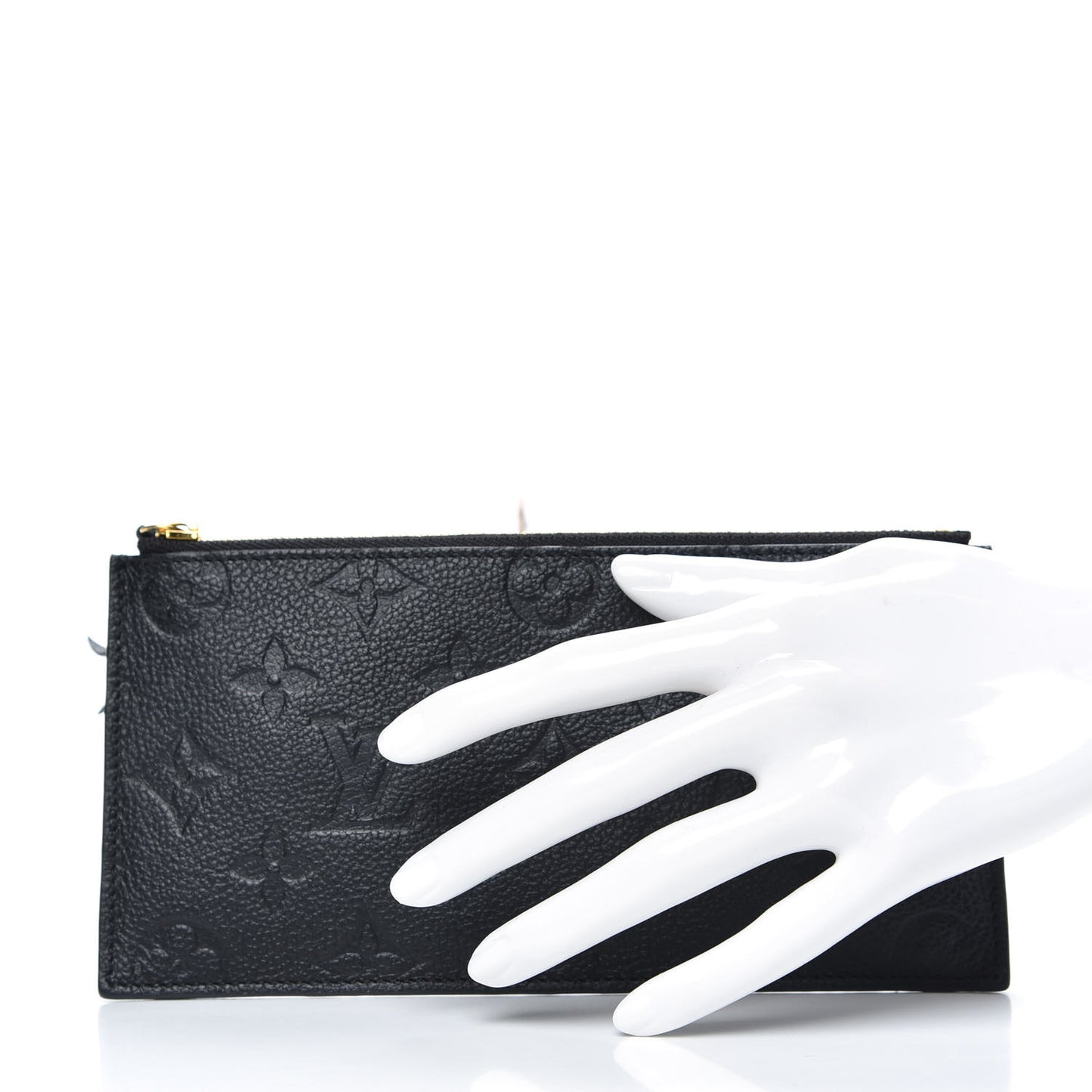 Empreinte Felicie Chain Wallet Zippered Insert Black