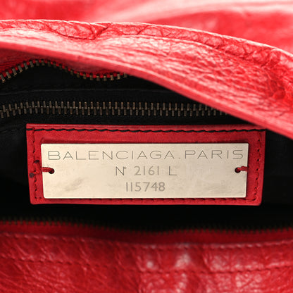 Balenciaga Agneau Classic Hardware City Rouge Coquelicot 10 of 29