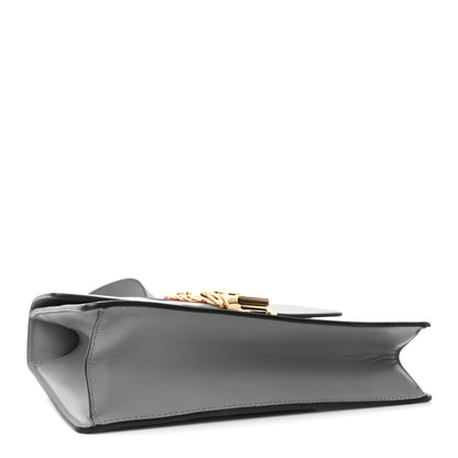 Gucci Calfskin Small Sylvie Shoulder Bag Deep Grey 4 of 10