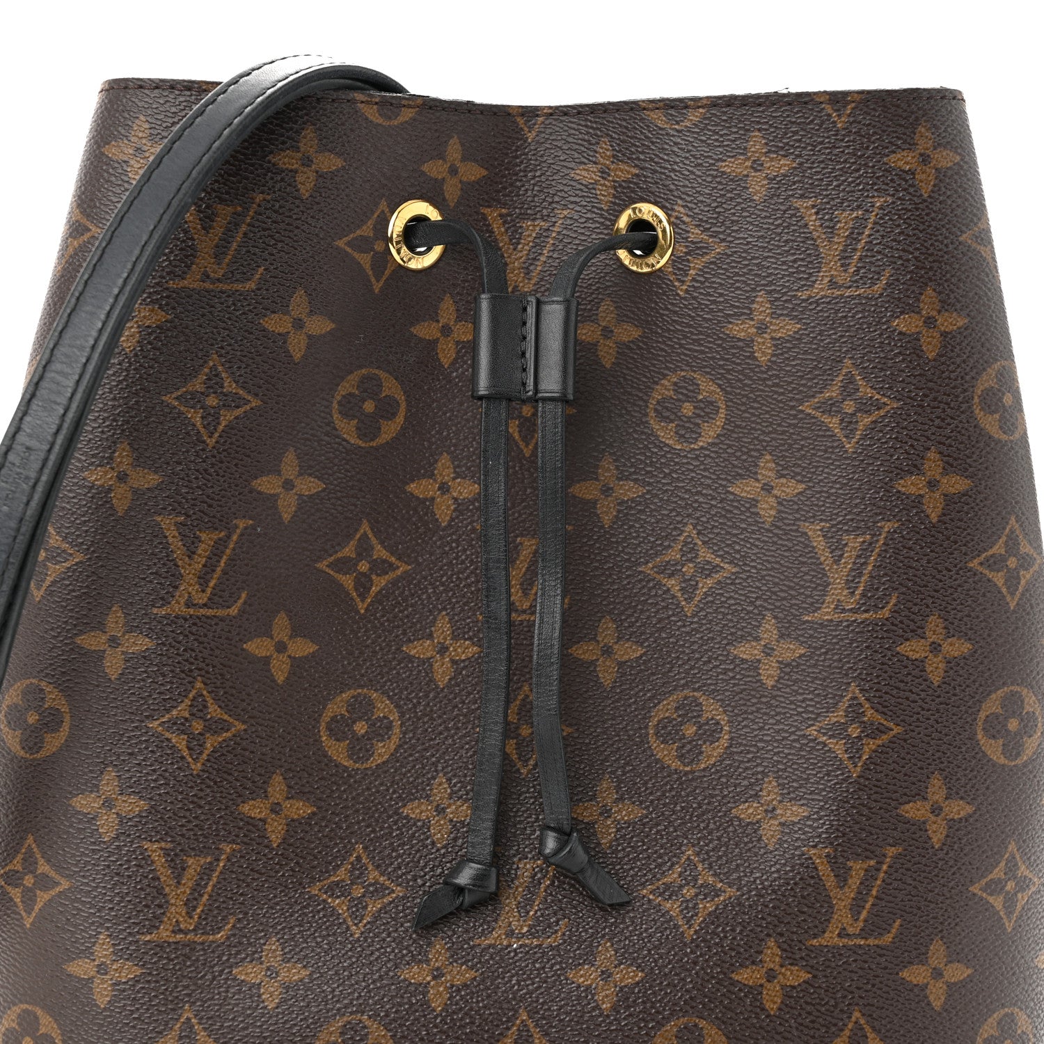 Louis Vuitton Monogram Neonoe MM Black 7 of 14
