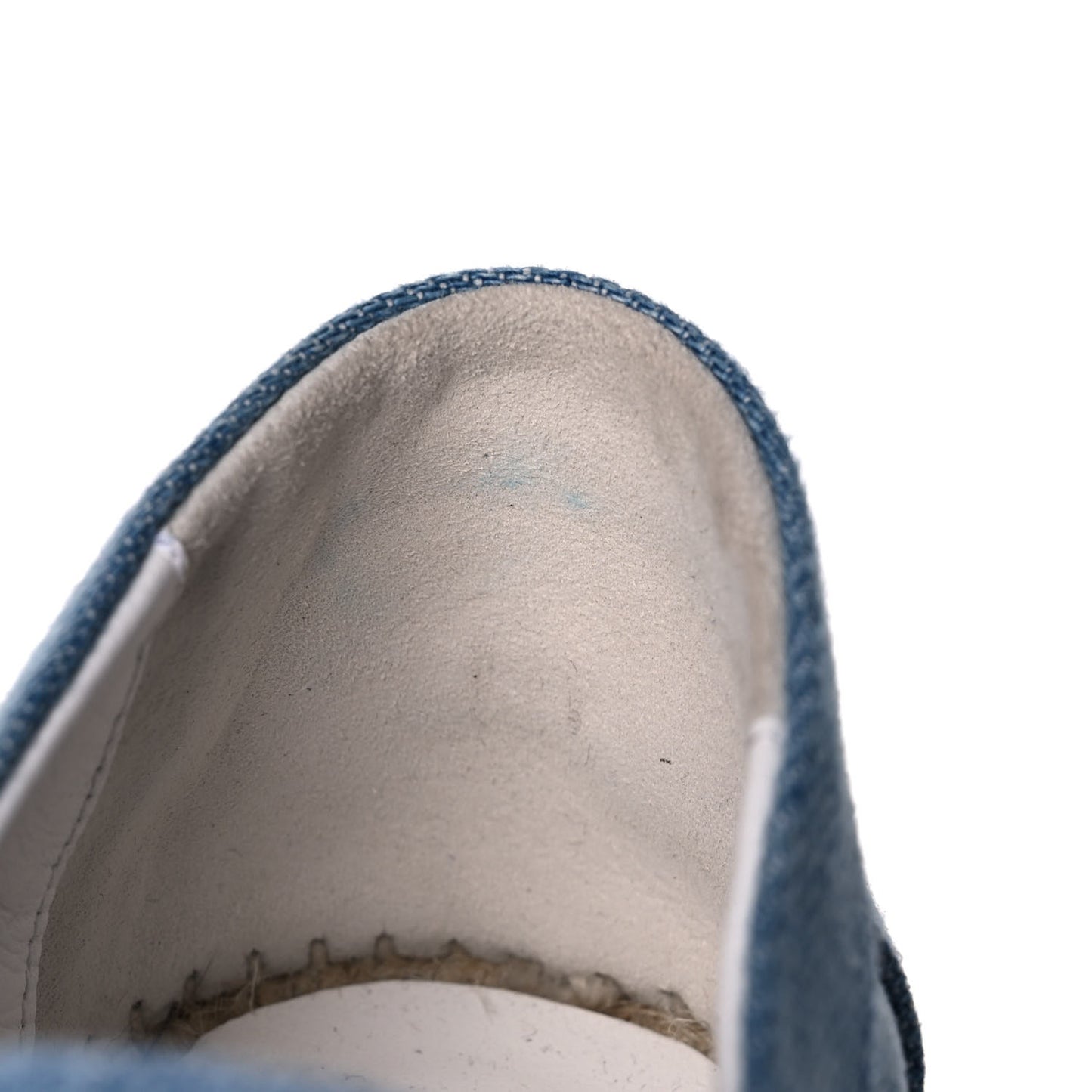 Denim Canvas Womens Trip Espadrilles 37 Bleu Clair