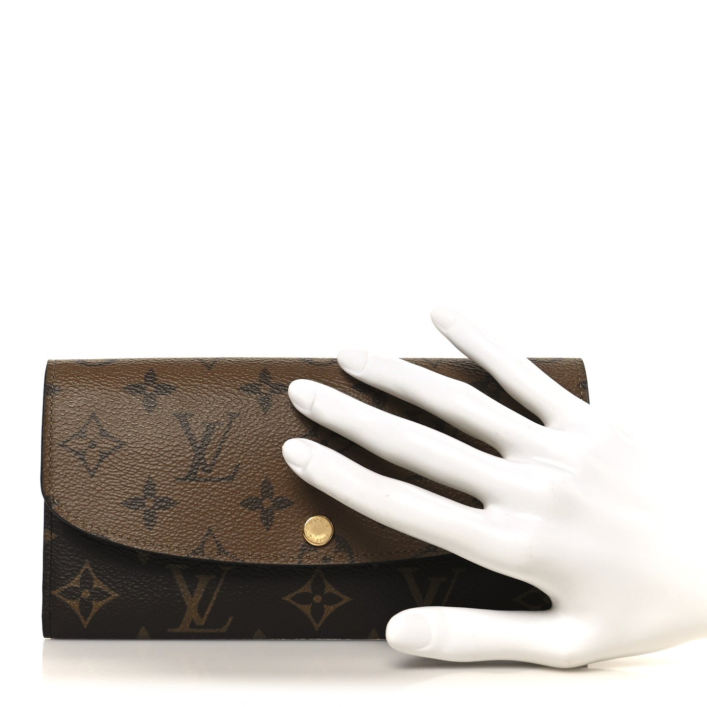 Reverse Monogram Emilie Wallet