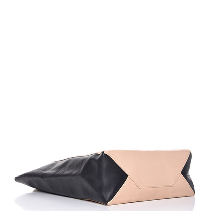 Celine Smooth Lambskin Vertical Side Cabas Blush Black 4 of 19