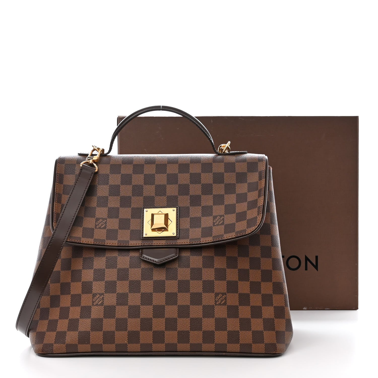 Louis Vuitton Damier Ebene Bergamo GM 11 of 11