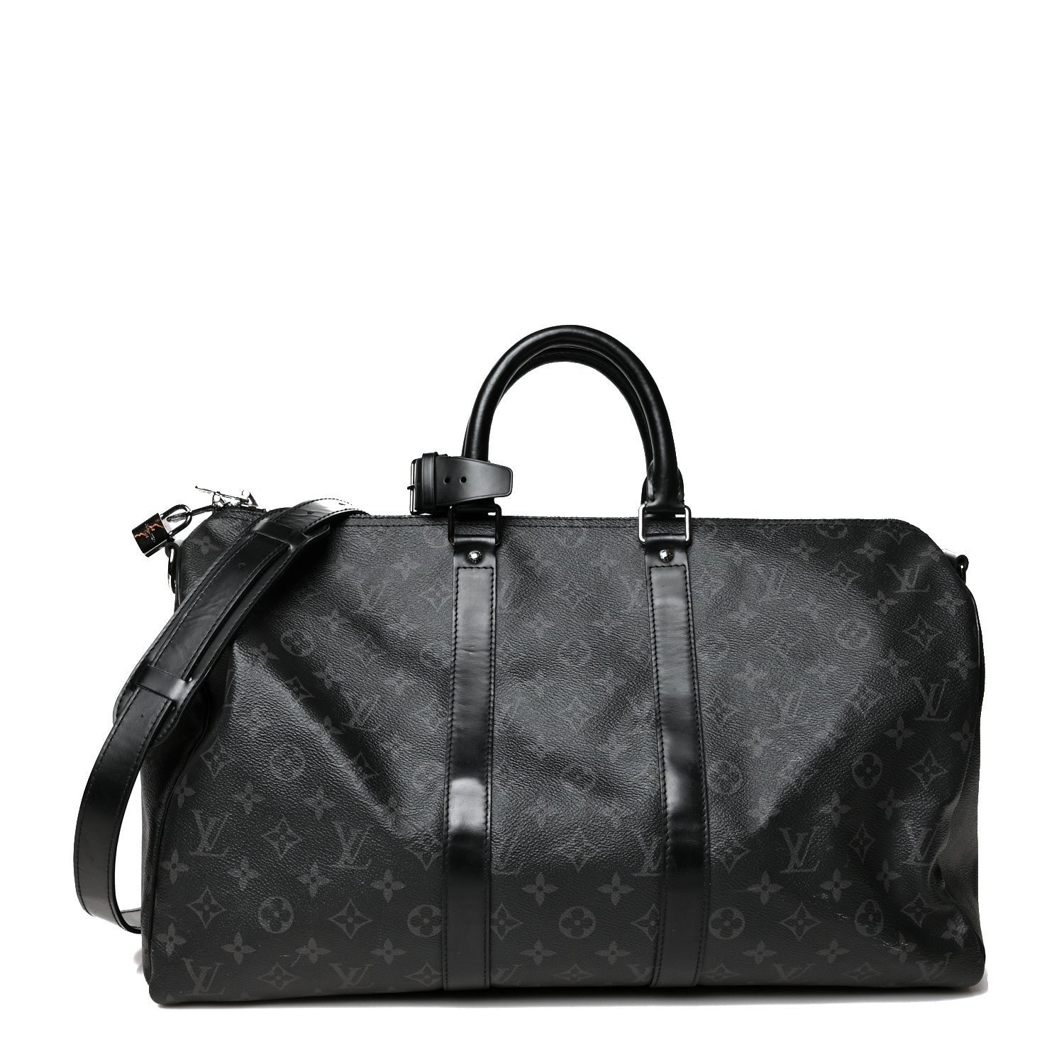 Louis Vuitton Monogram Eclipse Keepall Bandouliere 45 1 of 14