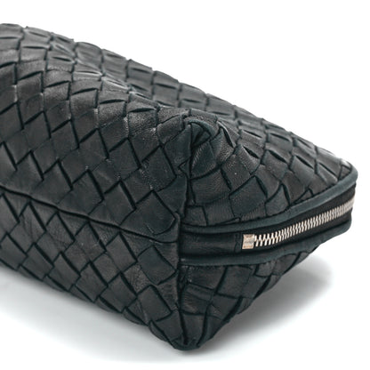 Bottega Veneta Nappa Intrecciato Small Cosmetic Pouch Black 9 of 10