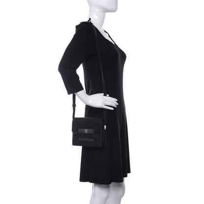 Delvaux Taurillon Stingray Mini Madame Crossbody Black 2 of 9