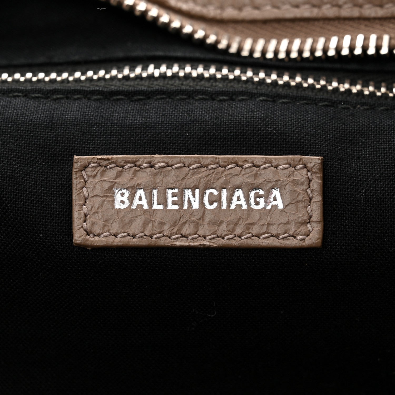 Balenciaga Agneau Classic Silver Hardware S City Dark Mink Grey 7 of 11