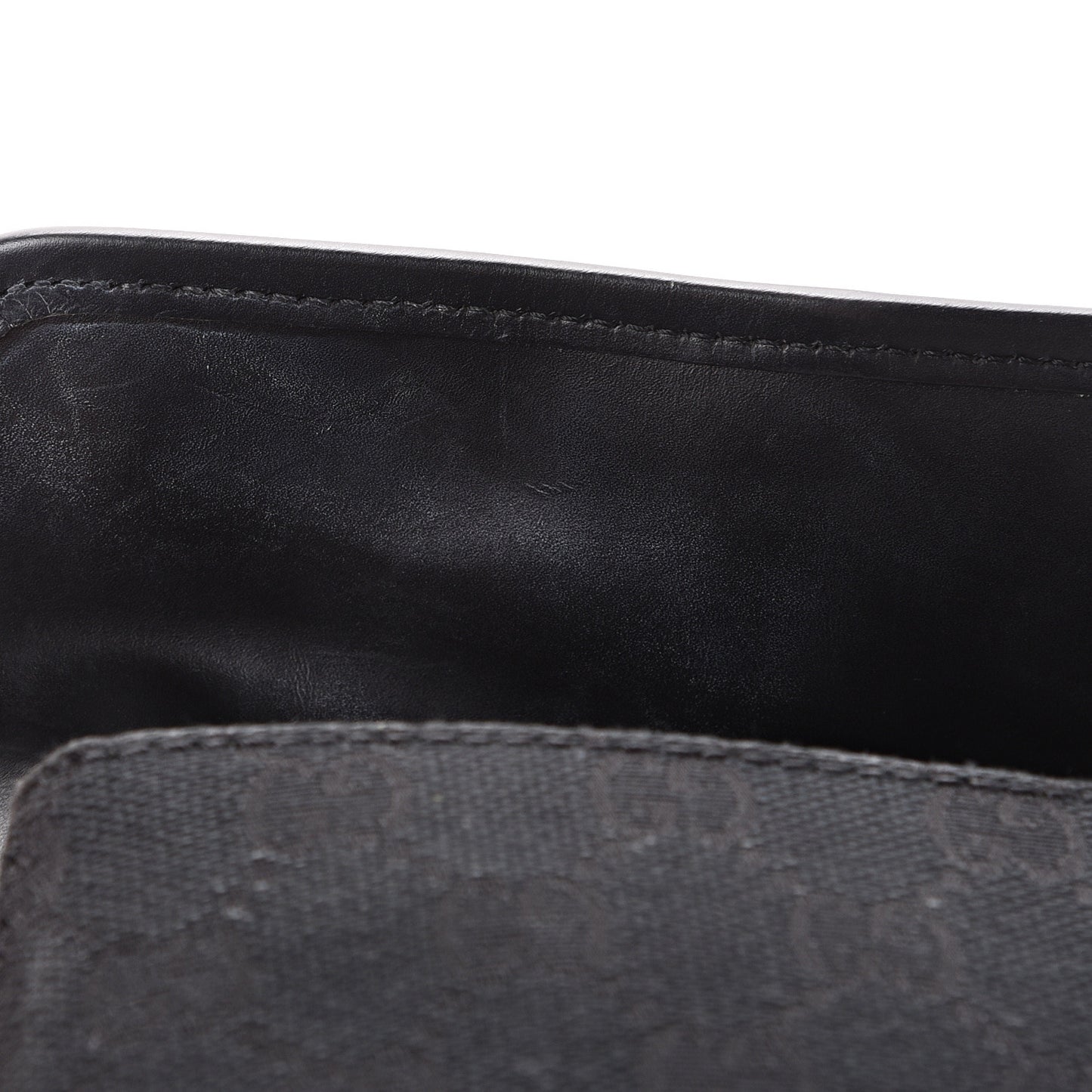 GG Monogram Web Flight Belt Bag Black