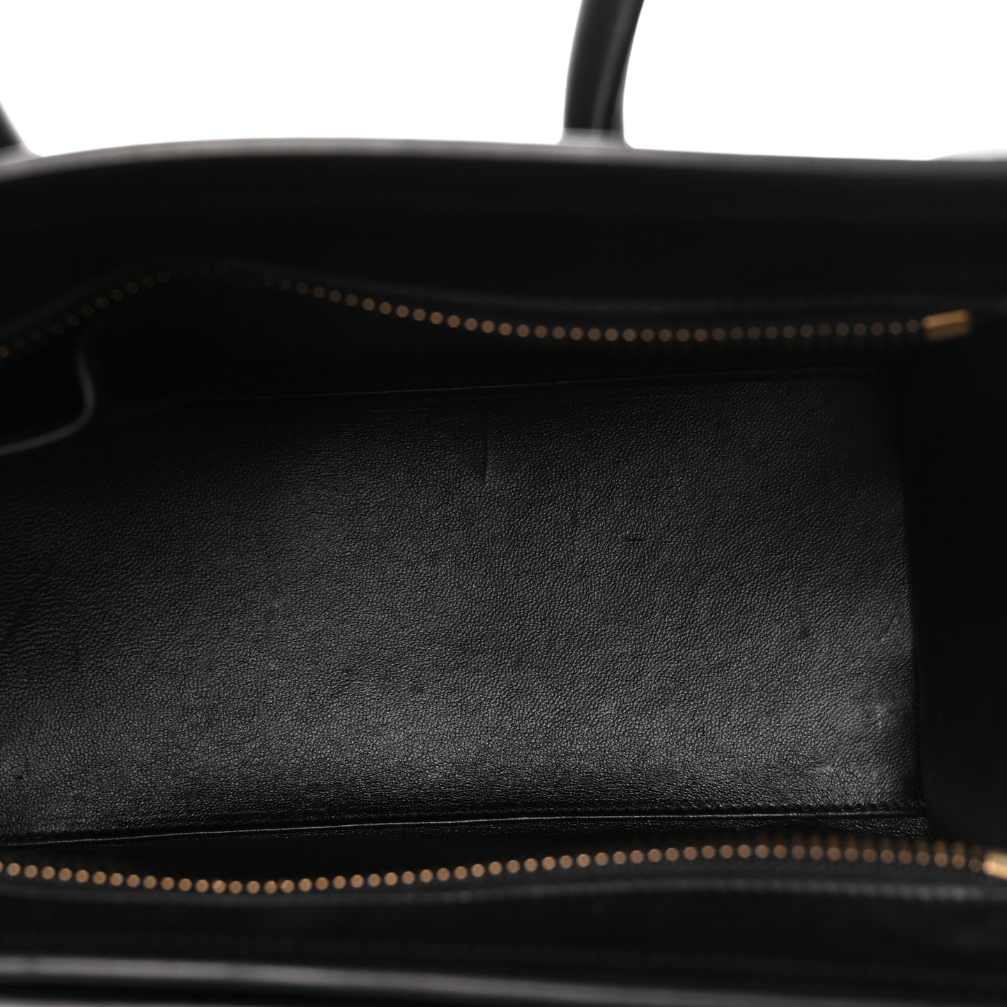 Smooth Calfskin Micro Luggage Black