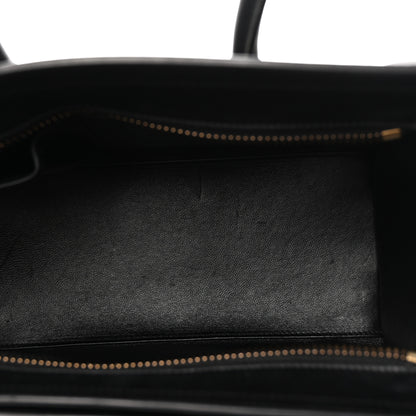 Celine Smooth Calfskin Micro Luggage Black 5 of 9