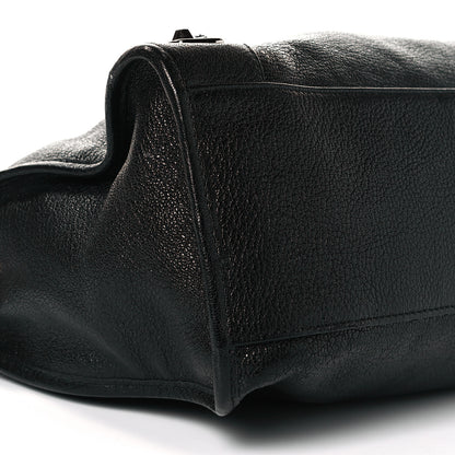 Balenciaga Chevre Gold Metallic Edge Hardware City Black 7 of 9