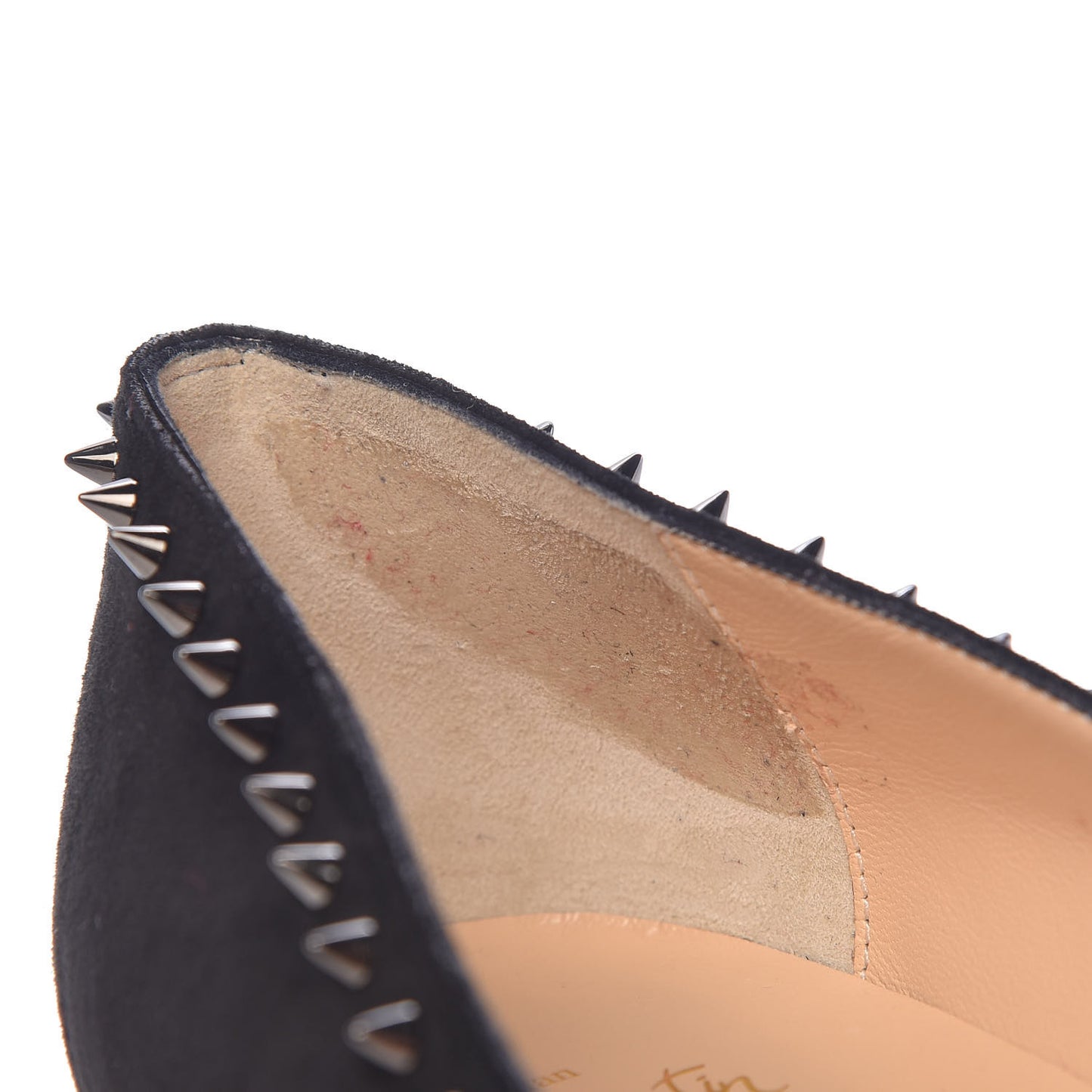 Veau Velours Anjalina 85 Pumps 40.5 Black Gun