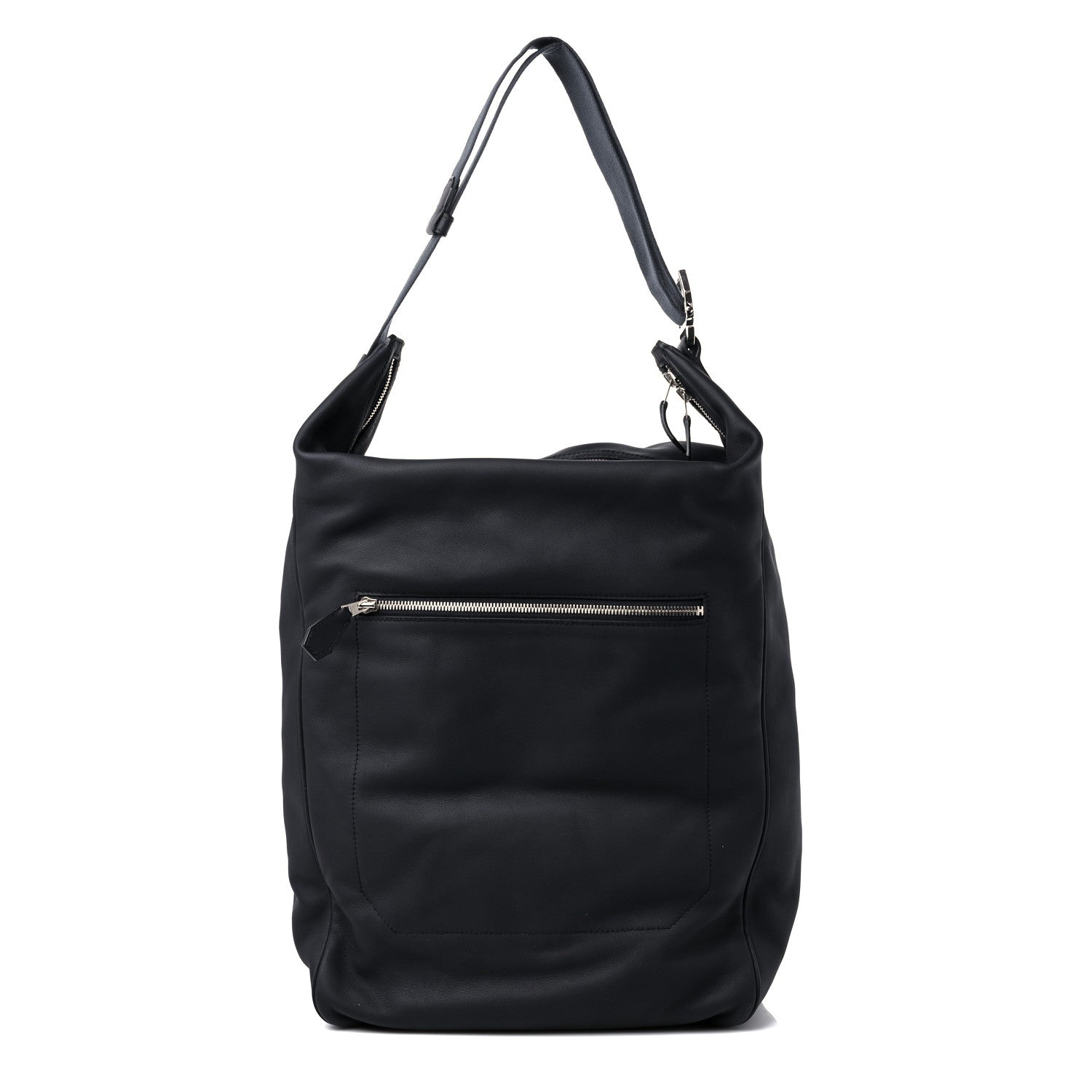 Hermes Taurillon Cristobal Cityslide Hobo GM Black 1 of 11