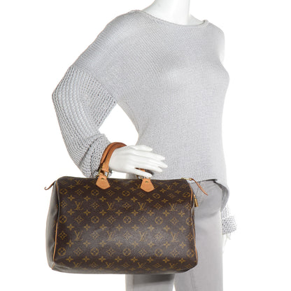 Louis Vuitton Monogram Speedy 35 2 of 8