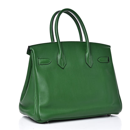 Hermes Swift Birkin 30 Vert Bengale 4 of 30