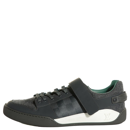 Louis Vuitton Damier Graphite Elliptic Sneakers 9 Grey 8 of 14