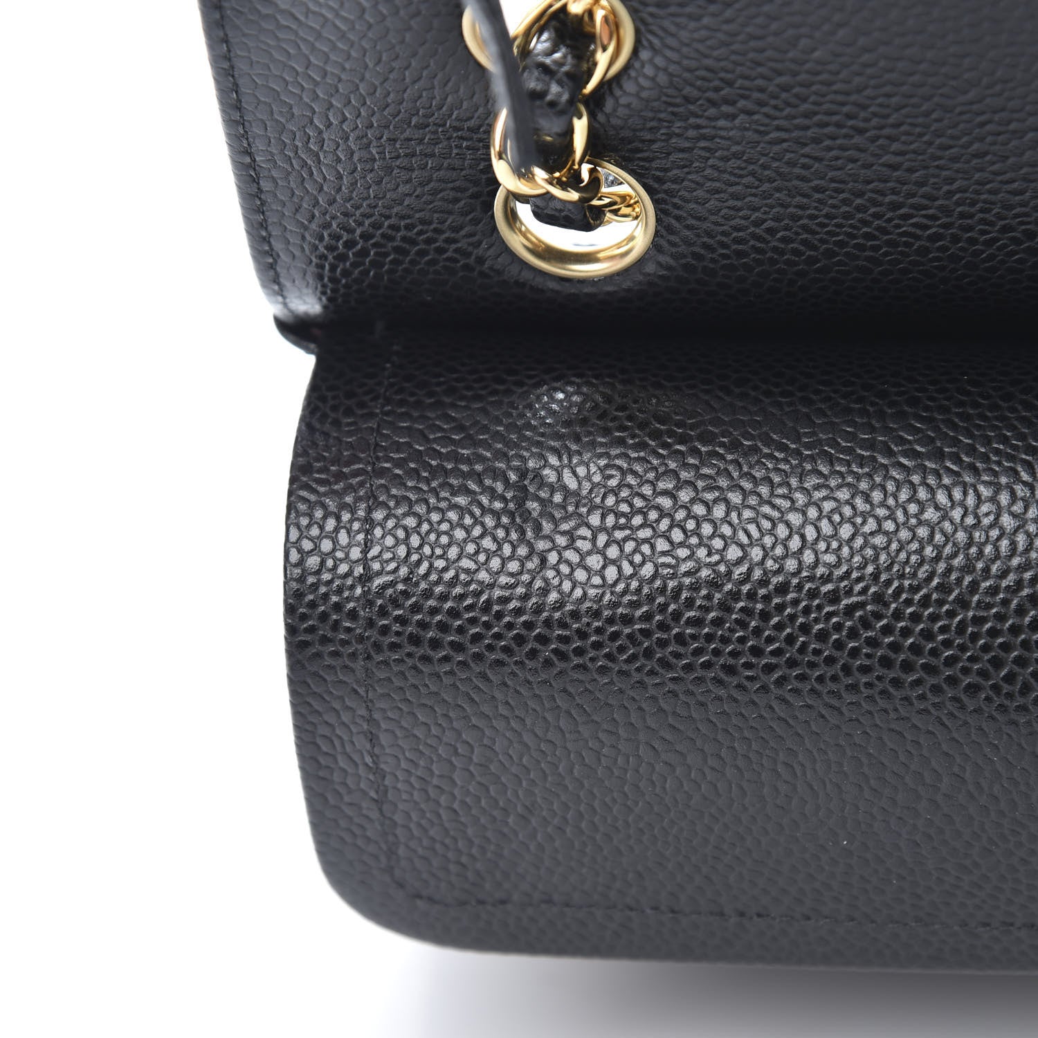 Chanel Caviar Quilted Small Double Flap Black 12 of 15