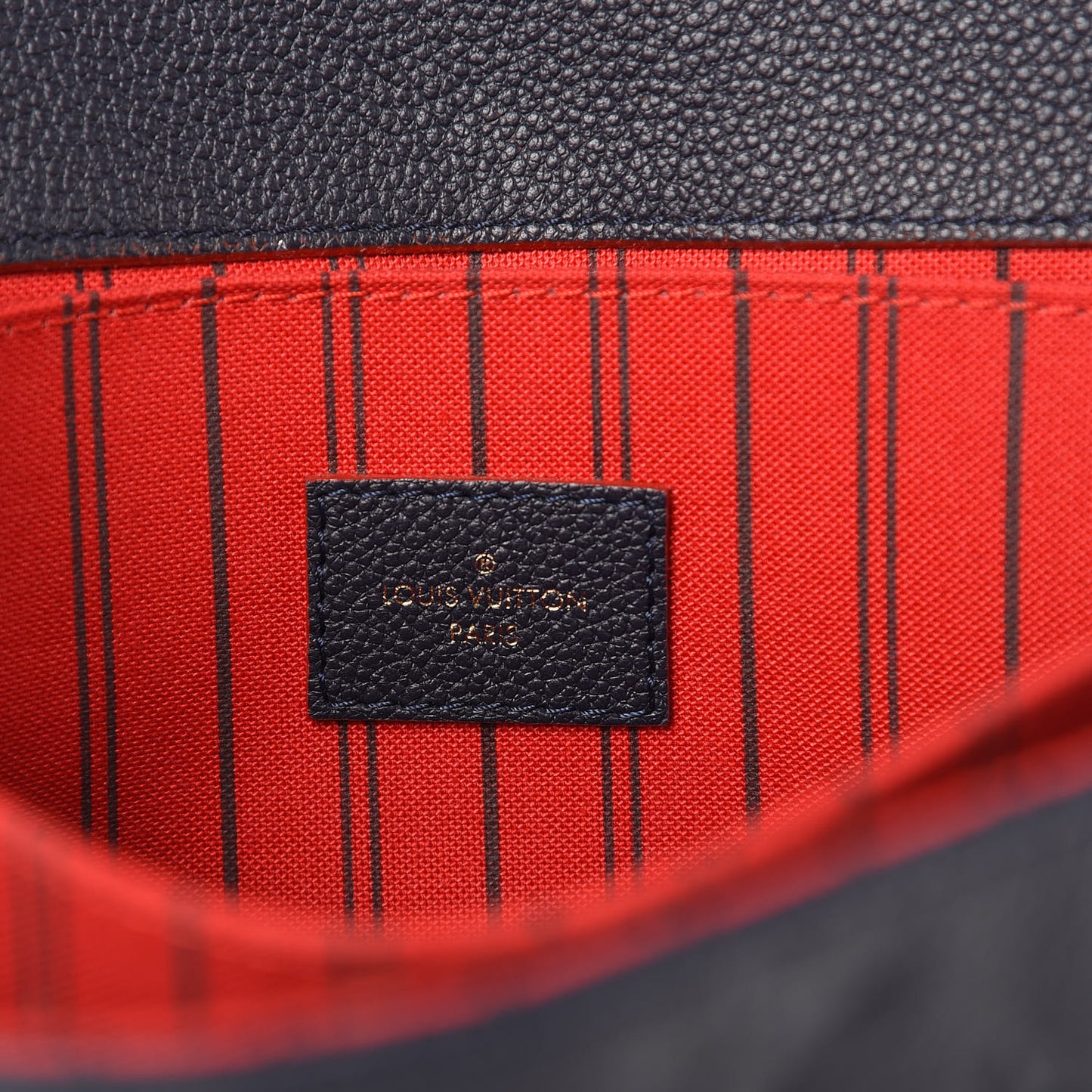 Empreinte Pochette Metis Marine Rouge