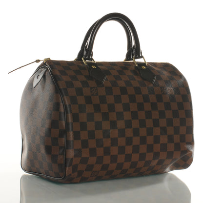 Louis Vuitton Damier Ebene Speedy 30 3 of 8