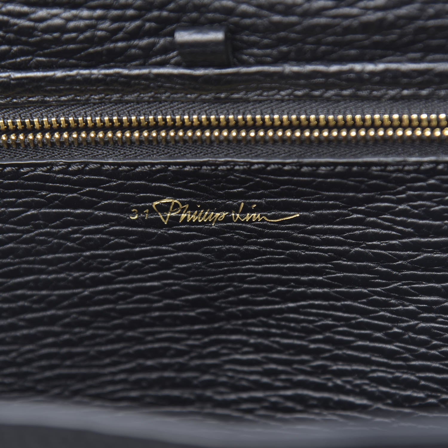 3.1 Phillip Lim 3.1 Textured Calfskin Large Pashli Satchel Black 6 of 12