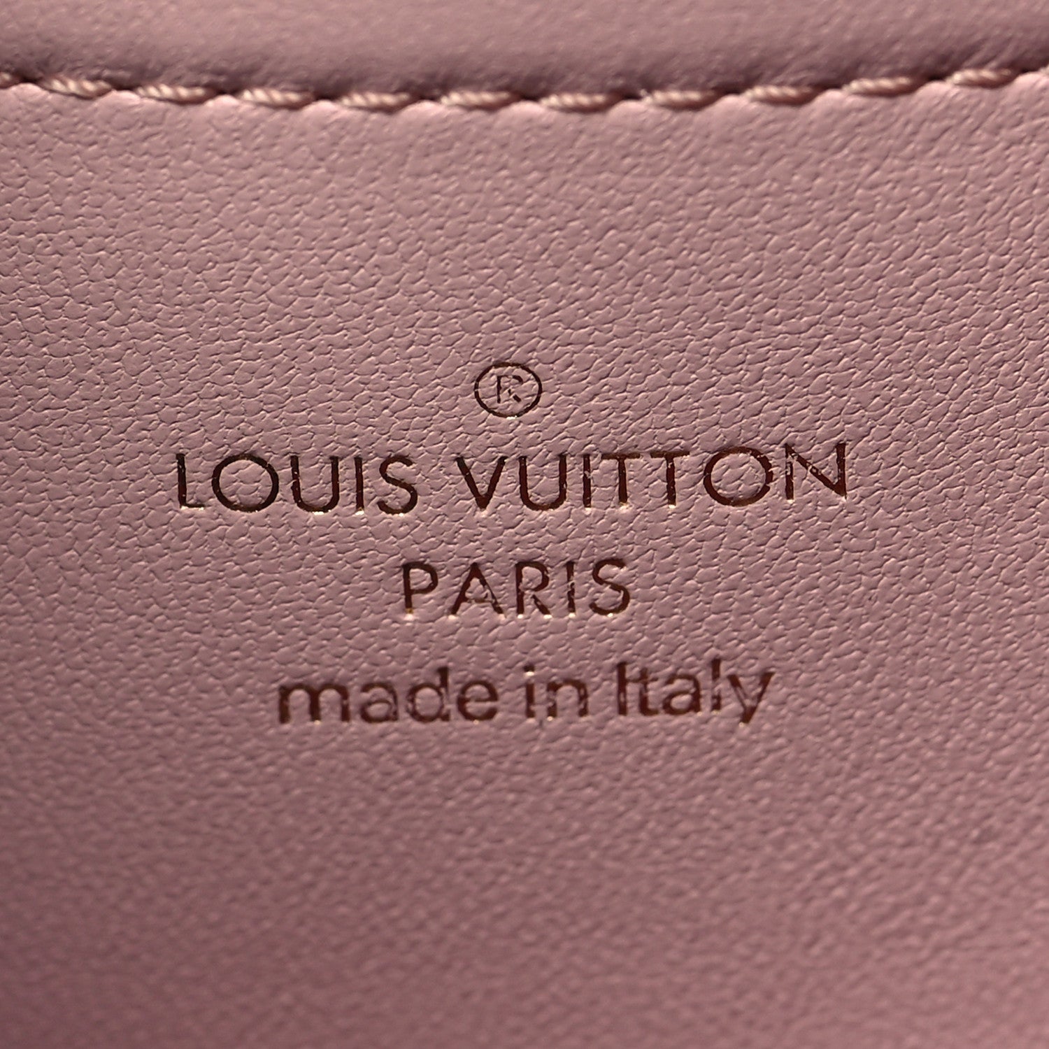 Louis Vuitton Lambskin Embossed Monogram Pochette Coussin Rose 7 of 10