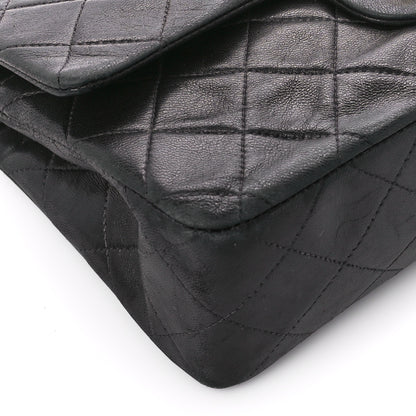 Chanel Lambskin Quilted Small Double Flap Black 10 of 13
