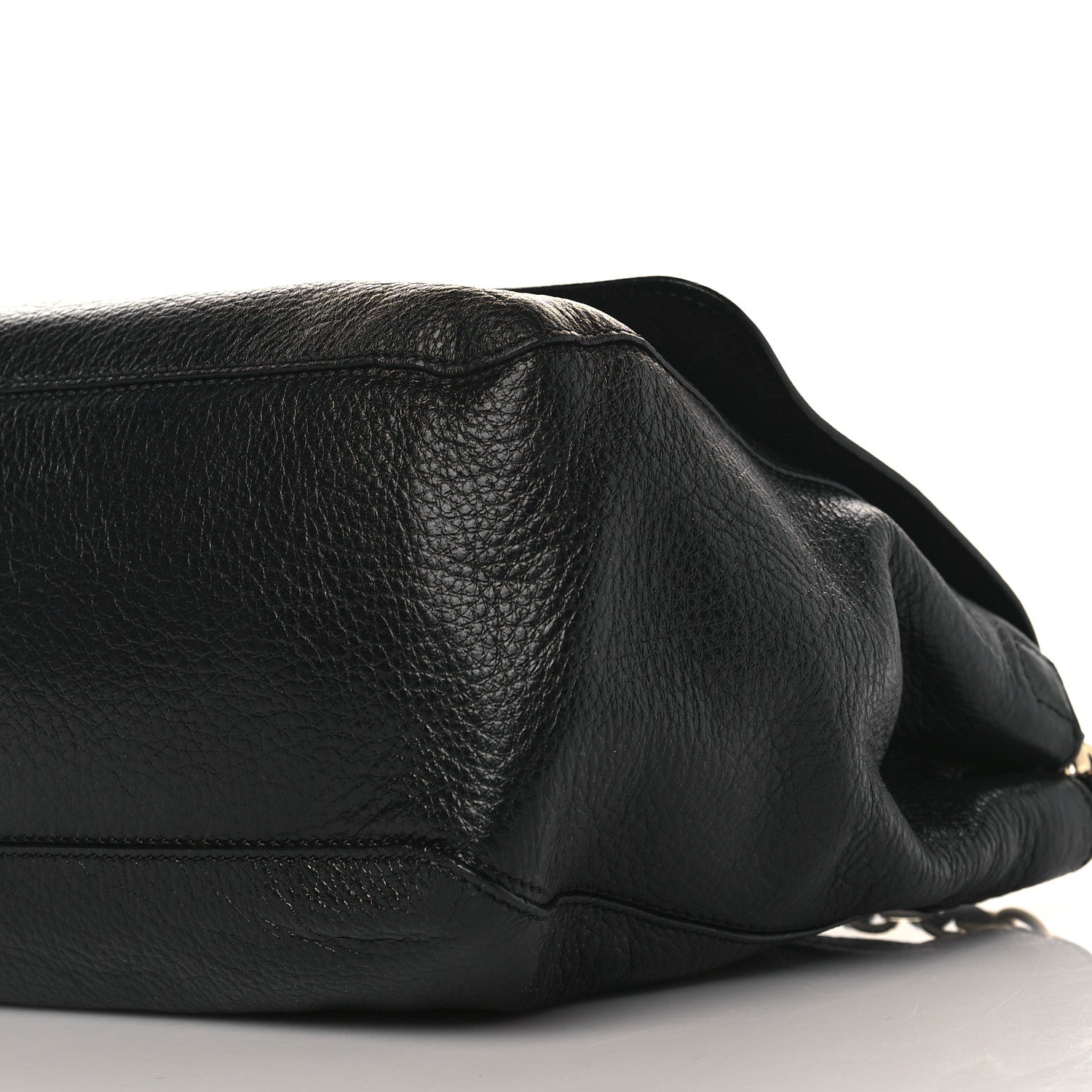 Mulberry Small Classic Grain Calfskin Medium Lily Black 8 of 8